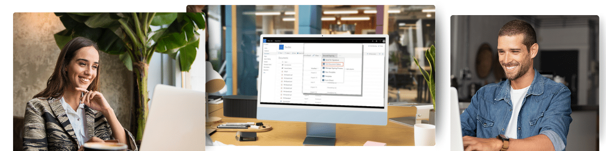 Secured Signing on SharePoint Online header